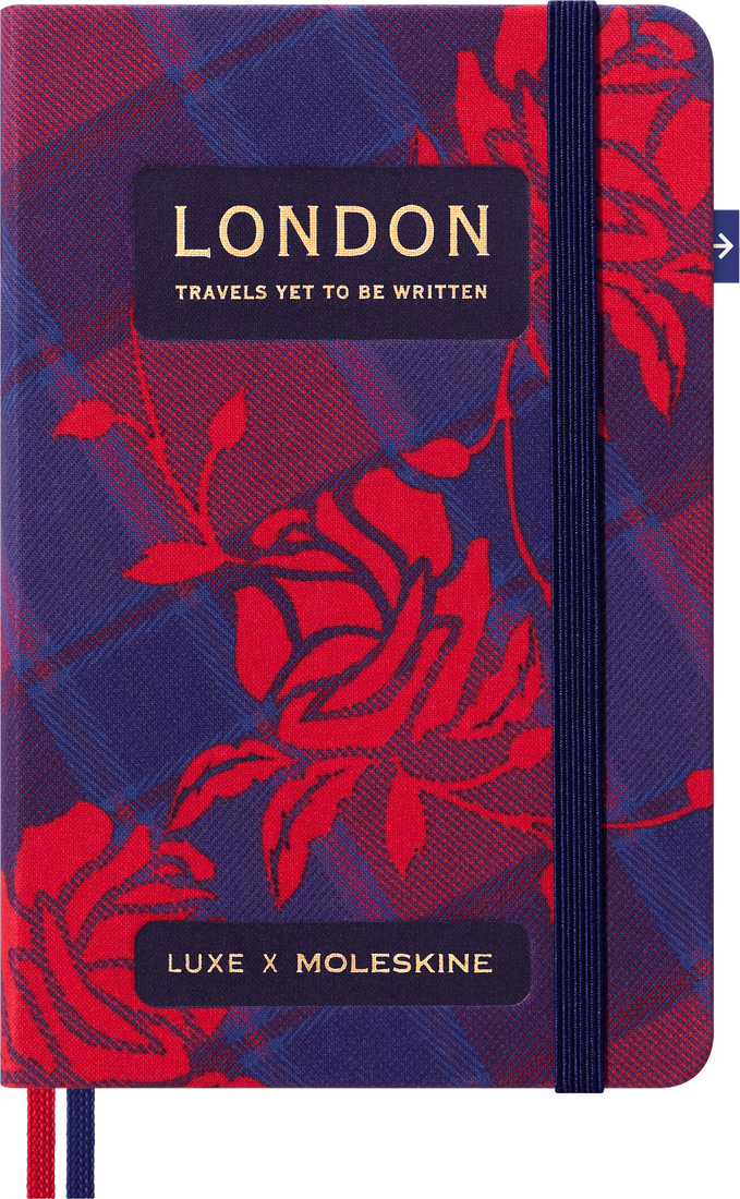 картинка Записная книжка - путеводитель Moleskine "LUXE City", London, Pocket (9х14 см) от магазина Молескинов