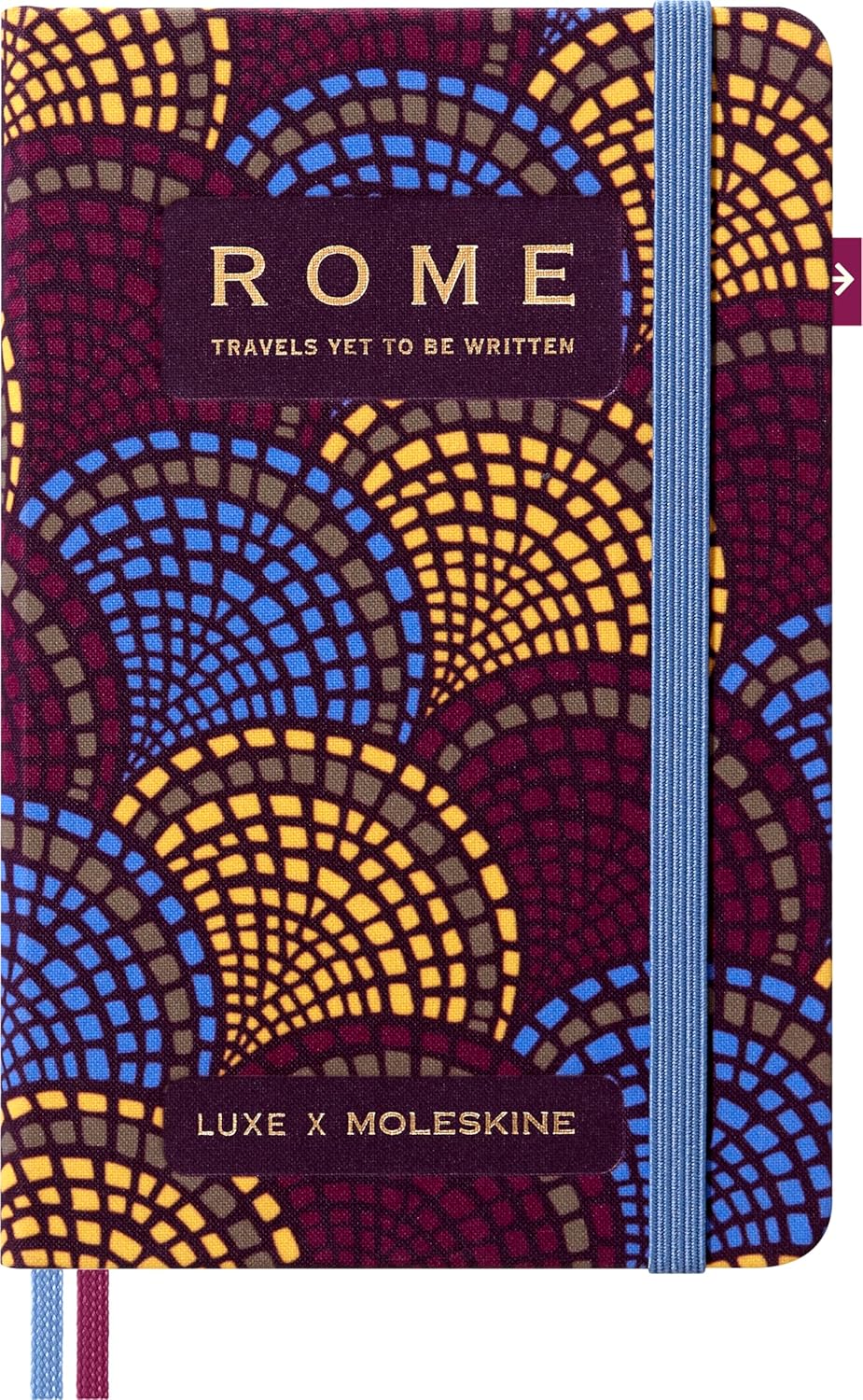 картинка Записная книжка - путеводитель Moleskine "LUXE City", ROME, Pocket (9х14 см) от магазина Молескинов