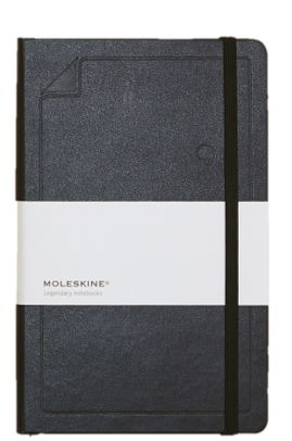 Записная книжка Moleskine Evernote (в линейку), Large (13 х 21см), черный В2В (без пленки)