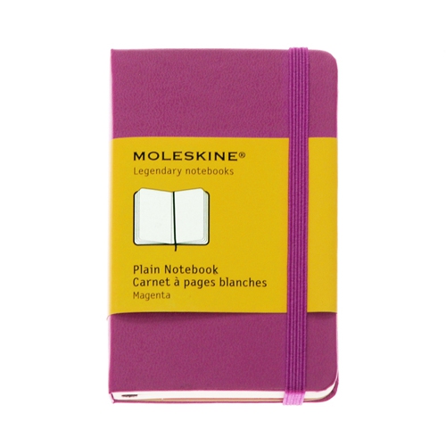 картинка Записная книжка Moleskine Classic (нелинованная), XSmall (6,5х10,5см), розовая от магазина Молескинов