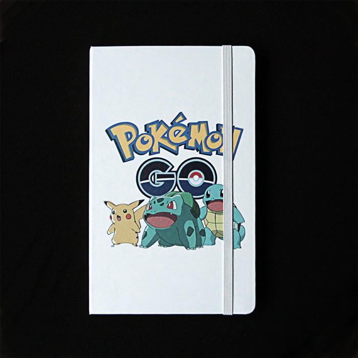 Записная книжка Moleskine Fan Edition - Pokemon Go (в линейку), Large (13х21см), белая
