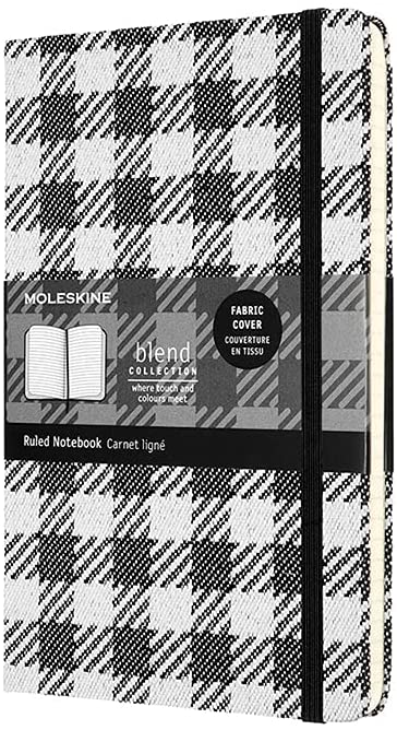 картинка Записная книжка Moleskine Limited Edition Blend, (в линейку), Large (13x21 см), Check Pattern от магазина Молескинов