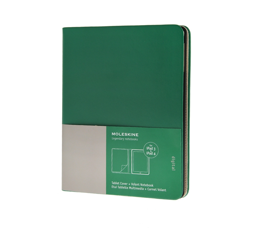 Чехол Moleskine Cover Slim для iPad 3&4, зеленый