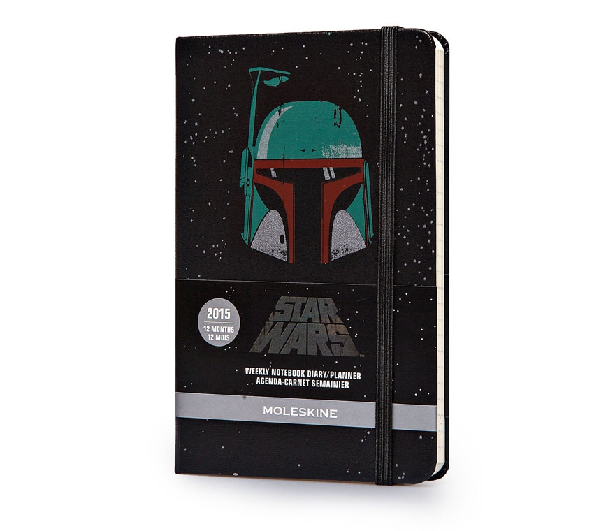 Еженедельник Moleskine Star Wars (2015), Pocket (9x14 см), черный