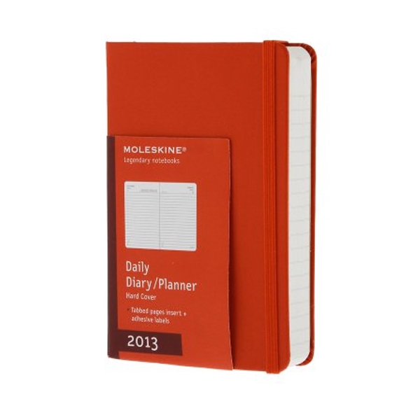 Ежедневник Moleskine Classic (2013), Pocket (9x14см), красный