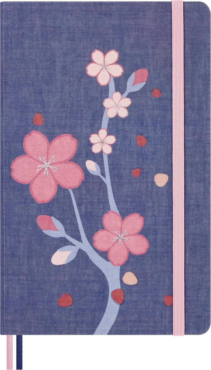 картинка Записная книжка Moleskine Limited Edition Sakura, Large (13x21), нелинованный (без подарочной упаковки) от магазина Молескинов