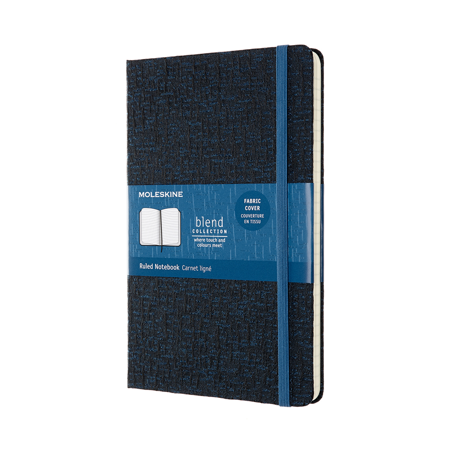Записная книжка  Moleskine LIMITED EDITION BLEND, в линейку, Large (13x21 см), синяя
