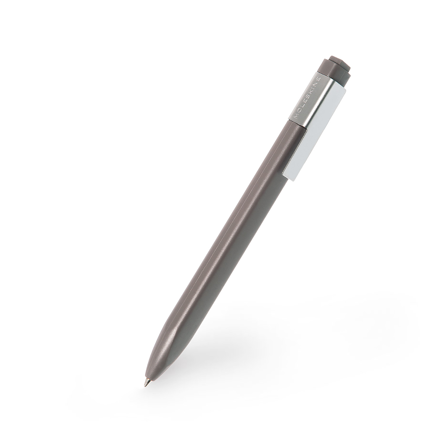 картинка Шариковая ручка Moleskine Click (1,0 мм), серая от магазина Молескинов