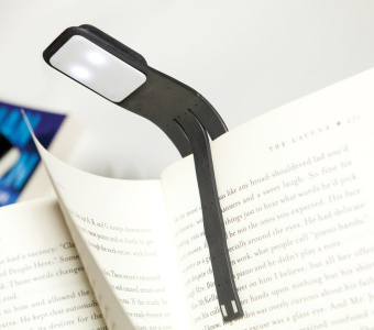 картинка Лампа-закладка Moleskine Booklight для книг, черная от магазина Молескинов