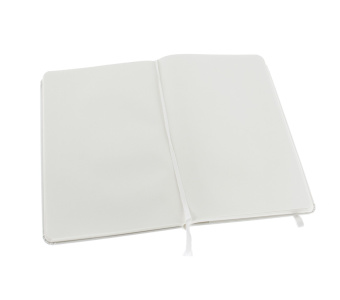 картинка Записная книжка Moleskine Classic (нелинованная), Large (13х21см), белая, твердая обложка от магазина Молескинов
