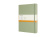 картинка Записная книжка Moleskine Classic (в линейку), XLarge (19х25см), светло-зеленая от магазина Молескинов