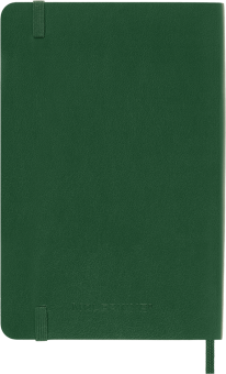 картинка Записная книжка Moleskine Classic (нелинованная), Pocket (9х14см), мягкая обложка, зеленая от магазина Молескинов