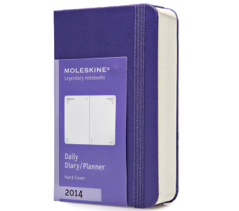 картинка Ежедневник Moleskine Classic (2014), XSmall (6,5х10,5см), фиолетовый от магазина Молескинов