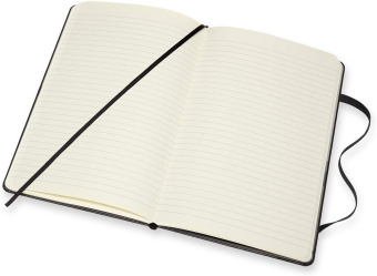 картинка Записная книжка Moleskine Studio Collection (в линейку), JON KOKO, Large (13х21см), черная от магазина Молескинов
