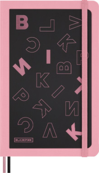 картинка Еженедельник BLACKPINK x Moleskine  Limited Edition Planner 2026-2027 на 18 месяцев Large (13х21 см) (без подарочной упаковки) от магазина Молескинов