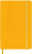 картинка Записная книжка Moleskine Classic Silk (тканевая обл), (в линейку), Pocket (9х14см), оранжево-желтая от магазина Молескинов