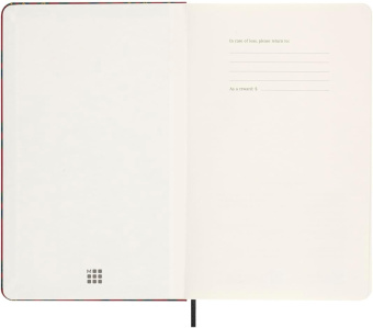 картинка Записная книжка Moleskine Limited Edition Silk, в линейку, Large (13х21 см), бордовый от магазина Молескинов