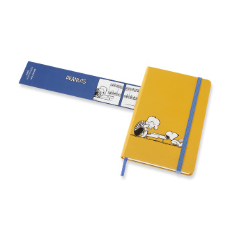 картинка Еженедельник Moleskine Peanuts (2021), Pocket (9x14 см), желтый от магазина Молескинов