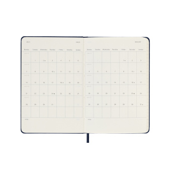 картинка Еженедельник Moleskine Classic 2025, Pocket (9x14 см), синий от магазина Молескинов