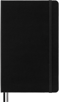 картинка Записная книжка Moleskinе Classic Expanded (нелинованная), Large ( 13 х 21 см), 400 страниц, мягкая обложка,черная от магазина Молескинов