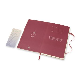 картинка Ежедневник Moleskine Le Petit Prince (2020-2021), Large (13x21), бежево-розовый от магазина Молескинов