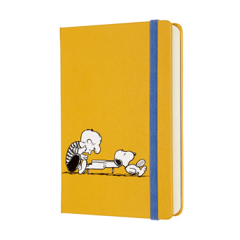 картинка Ежедневник Moleskine Peanuts (2021), Pocket (9x14 см), желтый от магазина Молескинов