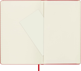картинка Записная книжка Moleskine Classic (в линейку), Large (13х21см), красная от магазина Молескинов