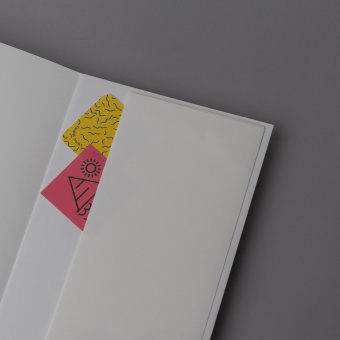 картинка Скетчбук с книжным переплетом Falafel Swiss Black А5 от магазина Молескинов