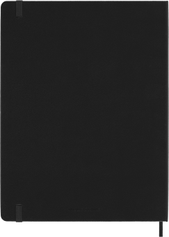 картинка Еженедельник 18 месяцев  Moleskine Classic (2026-2027), XLarge (19x25 см), черный от магазина Молескинов