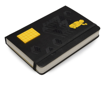 картинка Ежедневник Moleskine Lego (2014),  Large (13x21см), черный от магазина Молескинов