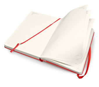 картинка Ежедневник Moleskine Classic (2014), Large (13x21см), красный от магазина Молескинов