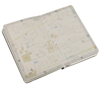 картинка Записная книжка Moleskine City Notebook Montreal (Монреаль), Pocket (9х14см), черная от магазина Молескинов