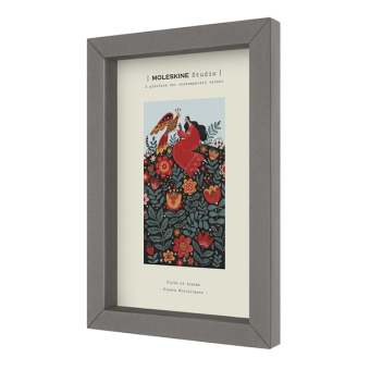 картинка Записная книжка Moleskine Studio Collection (в линейку), DINARA MIRTALIPOVA, Large (13х21см), черная от магазина Молескинов