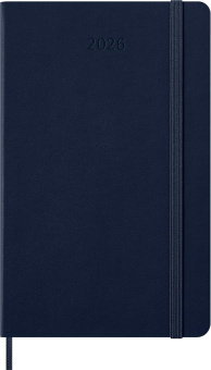 картинка Ежедневник Moleskine Classic 2026, Large (13x21 см), темно-синий от магазина Молескинов