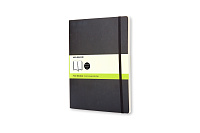 Записная книжка Moleskine Classic Soft (нелинованная), XLarge (19х25 см), черная, В2В