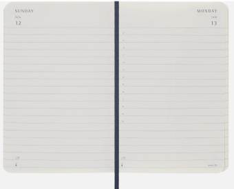 картинка Ежедневник Moleskine Classic Soft (мягкая обложка), 2026, Pocket (9x14), синий от магазина Молескинов