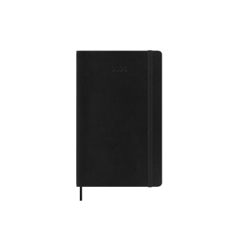 картинка Ежемесячник-планинг Moleskine Classic Soft (мягкая обложка), 2025, Large (13x21 см), черный от магазина Молескинов