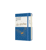 Еженедельник Moleskine Harry Potter (2022), Pocket (9x14см), синий
