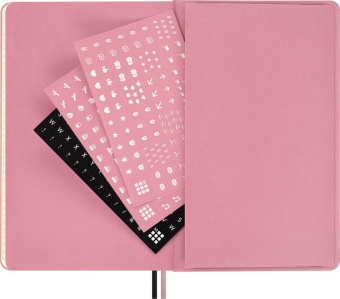 картинка Еженедельник BLACKPINK x Moleskine  Limited Edition Planner 2026-2027 на 18 месяцев Large (13х21 см) (без подарочной упаковки) от магазина Молескинов
