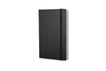 картинка Записная книжка Moleskine Classic (в клетку), Large (13x21см), черная от магазина Молескинов