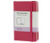 картинка Записная книжка Moleskine Portfolio (с кармашками), ХSmall (6,5х10,5см), розовая от магазина Молескинов