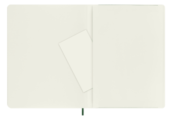 картинка Записная книжка  Moleskine Classic Soft(мягкая обложка), в линейку, XLarge (19х25см), зеленая от магазина Молескинов