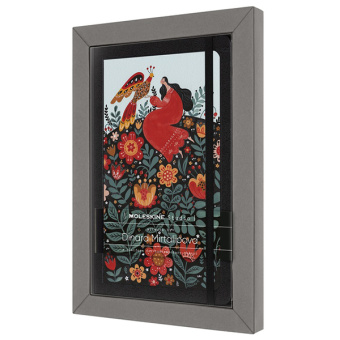 картинка Записная книжка Moleskine Studio Collection (в линейку), DINARA MIRTALIPOVA, Large (13х21см), черная от магазина Молескинов