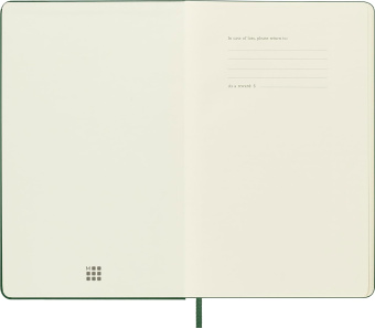 картинка Ежедневник Moleskine Classic 2024, Large (13x21 см), зеленый от магазина Молескинов