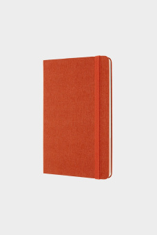 картинка Записная книжка Moleskine Voyageur, Large (11.8 x 18.2см), оранжевая от магазина Молескинов