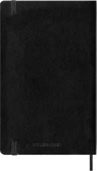 картинка Еженедельник Moleskine Classic Soft (мягкая обложка), 2026, Large (13x21 см), черный от магазина Молескинов