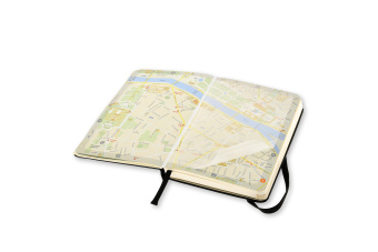 картинка Записная книжка Moleskine City Paris (нелинованная), Pocket (9x14см), черная от магазина Молескинов
