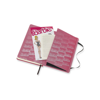 картинка Записная книжка Barbie (в линейку), Pocket (9x14см), розовая от магазина Молескинов