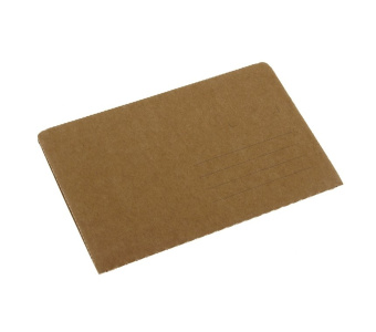 картинка Почтовый набор Moleskine Postal Notebook, Pocket (9х14см), коричневый от магазина Молескинов