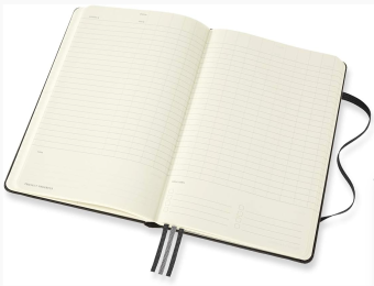 картинка Записная книжка Moleskine PRO PROJECT PLANNER,  XLarge (19х25см), твердая обложка, в линейку, черный от магазина Молескинов